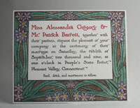 Arts & Crafts Invitation